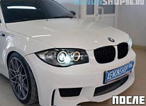 Замена на би-ксеноновые линзы HELLA 3 | BMW E81 - E88 2007-2011