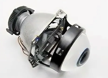 Би-ксеноновая линза H 3R (5) New с крепежным кольцом под D1/D2/D3/D4