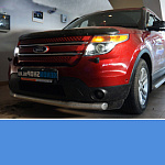 Ford Explorer 2013 год - Замена линз на би-ксеноновые Hella 3