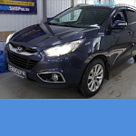 Замена на Би-ксеноновые линзы Hella 3 Hyundai IX 35 2010 год