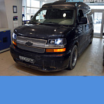 Установка Би-диодных линз | Chevrolet Express