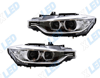 Комплект фар BMW 3 F30 (2012-н.в.) с bi-led линзами Х4 X-LED