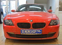 Замена линз на би-ксеноновые HELLA  на автомобиль BMW Z4