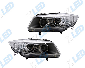 Комплект фар BMW 3 E91 (2009-2013) с bi-led линзами Х4 X-LED