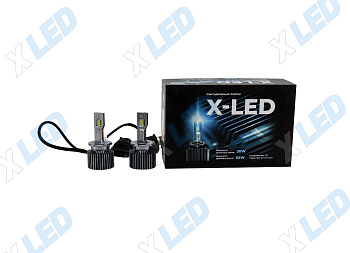 Комплект светодиодных ламп D4S X-LED 5500K 12V
