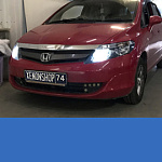 Honda Airwave - Установка линз
