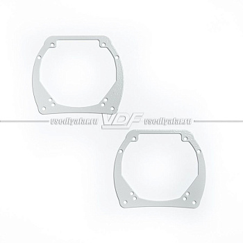 Переходные рамки Chevrolet Tahoe 2014-2020/Dodge Ram 2013-н.в.  модуль Hella3R/5R