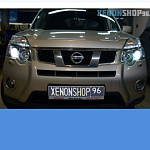 Nissan X-Trail T31 Замена на Би-ксеноновые линзы Hella 3