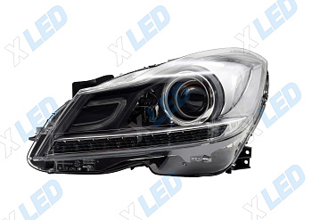 Фара Mercedes C-class W204 2011-2014 Ксенон (левая) с электрокорректором