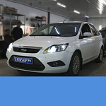 Ford Focus 2 - Замена линз на Би-ксеноновые