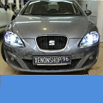 Установка Би-ксеноновых линз KOITO Q5 H4 3 - Seat Leon 2011 г.