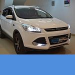 Ford Kuga - Установка би-ксеноновых линз MORIMOTO H1