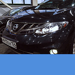 Nissan Murano z51 — замена галогена на bi-led