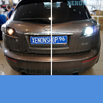 Установка Ксенона в задний ход | Pro Bright Pulsar | Infiniti FX-45 2008