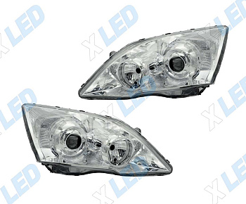 Комплект фар Honda CR-V (2007-2012) с bi-led линзами ХV5 X-LED