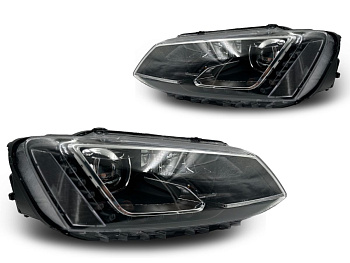 Комплект фар (тюнинг) Volkswagen Jetta 6 (2014-2018) Bi-led