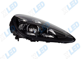 Фара Porsche Cayenne LED тюнинг (2010-2014) правая с электрокорректором