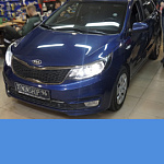 Замена на Би-ксеноновые линзы KOITO Q5 H4 3/Kia Rio 2015 год