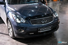 Infiniti ex-25 установка линз