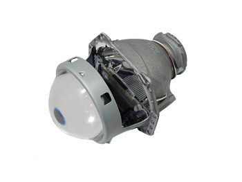 Би-ксеноновая линза H 5R (3) New с крепежным кольцом под D1/D2/D3/D4 (стекло с шагренью)