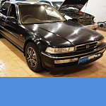 Установка би-ксеноновых линз Morimoto mini G5H1 |  Honda Inspire 1991г