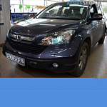 Замена би-ксеноновых линз Hella 3R Hella Honda CR-V