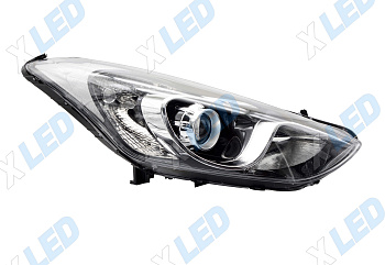 Фара Hyundai I30 (2012) галоген (правая) без электрокорректора