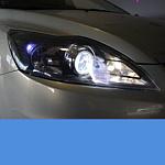 Ford Focus - Установка биксеноновых линз KOITO Q5