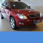 Замена отражателей линз на Lexus RX350