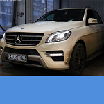Замена линз на Би-ксеноновые Hella 3 | Mercedes ML