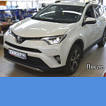 Toyota Rav 4 CA40 2015 год - Замена линз