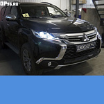 Замена линз на Би-диодные - Mitsubishi Pajero Sport