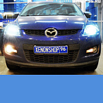 Замена линз на би-ксеноновые линзы Hella 3R+ на Mazda CX7