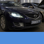 Замена линз на Би-ксеноновые Hella 3 | Mazda 6 GH 2010 год