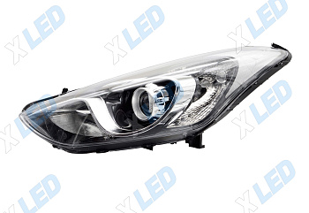 Фара Hyundai I30 (2012) галоген (левая) без электрокорректора