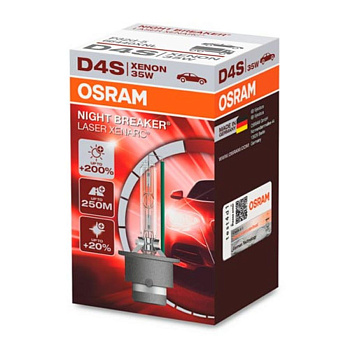 Ксеноновая лампа D4S Osram Night Breaker Laser 66440XNL (4300К)