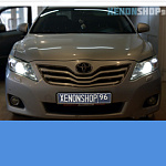 Toyota Camry XV40 2009г  Замена на Би-ксеноновые линзы Hella 3