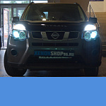 Замена штатных линз на би-ксеноновые HELLA 3R/Nissan X-Trail замена линз