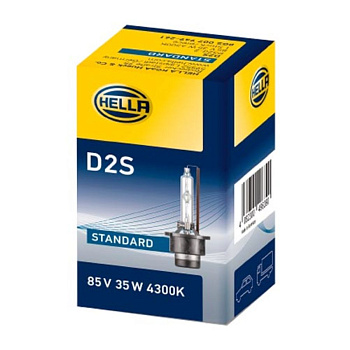 Ксеноновая лампа D2S Hella 85V-35W (4300К)
