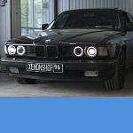 Замена линз на BMW 7 e32
