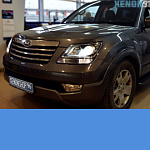 KIA Mohave 2013 Замена на Би-ксеноновые линзы Hella | KIA Mohave 2013