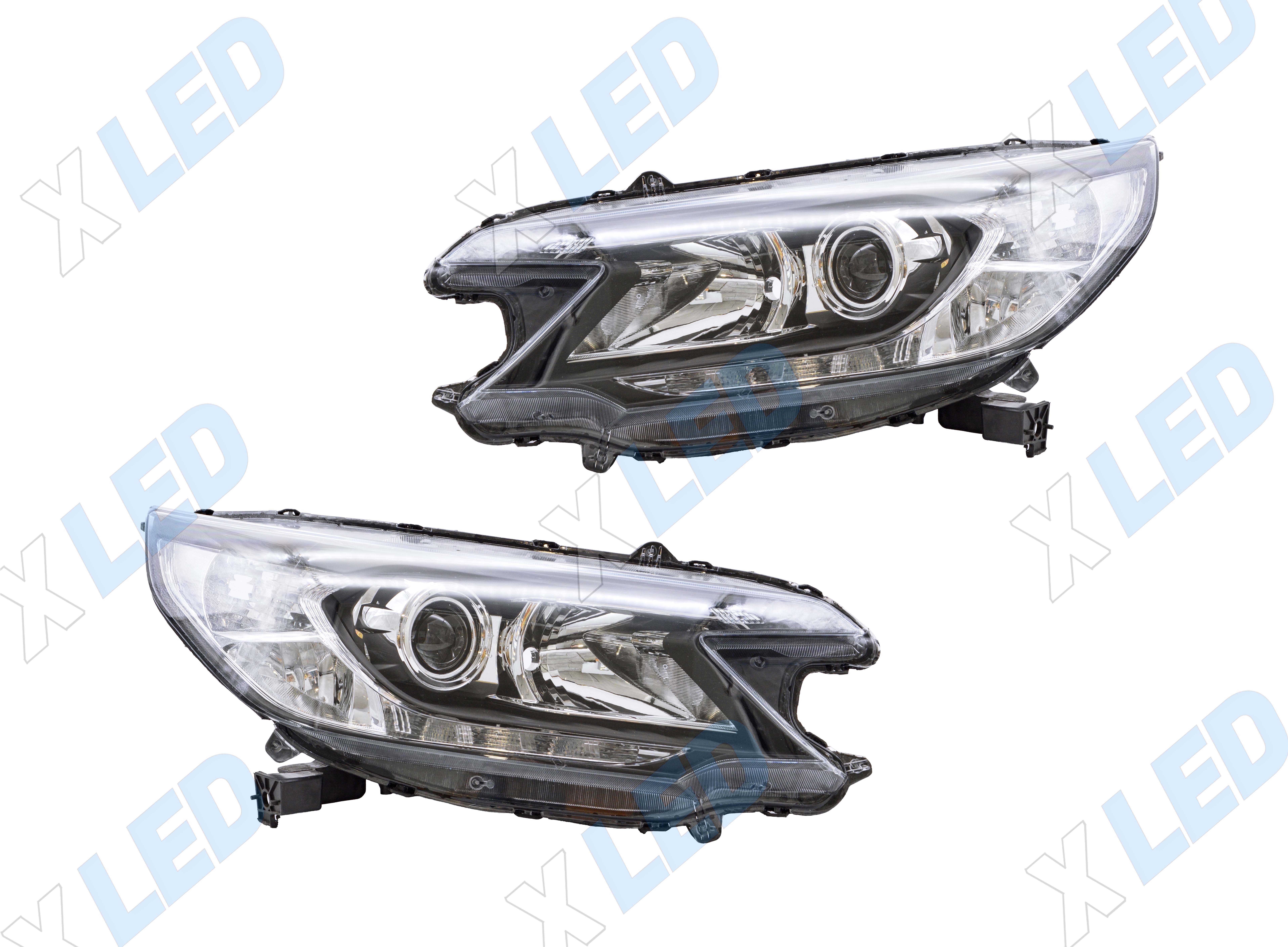 Комплект фар Honda CR-V (2012) с bi-led линзами Х4 X-LED