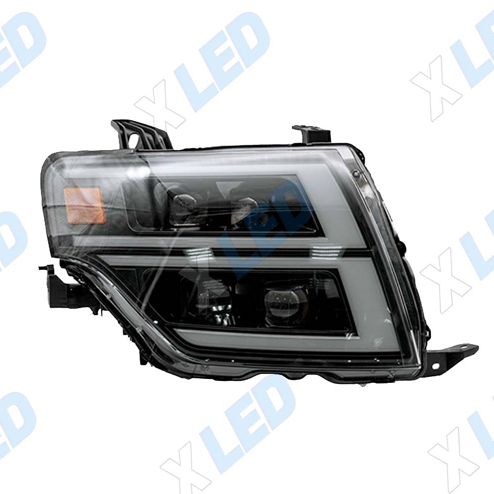 Фара Mitsubishi Pajero (2007-2010) LED (правая) с электрокорректором