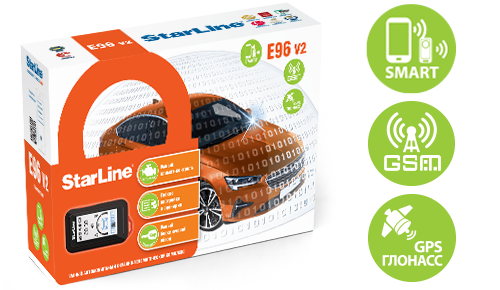 StarLine E96v2  2CAN+4LIN  BT GSM