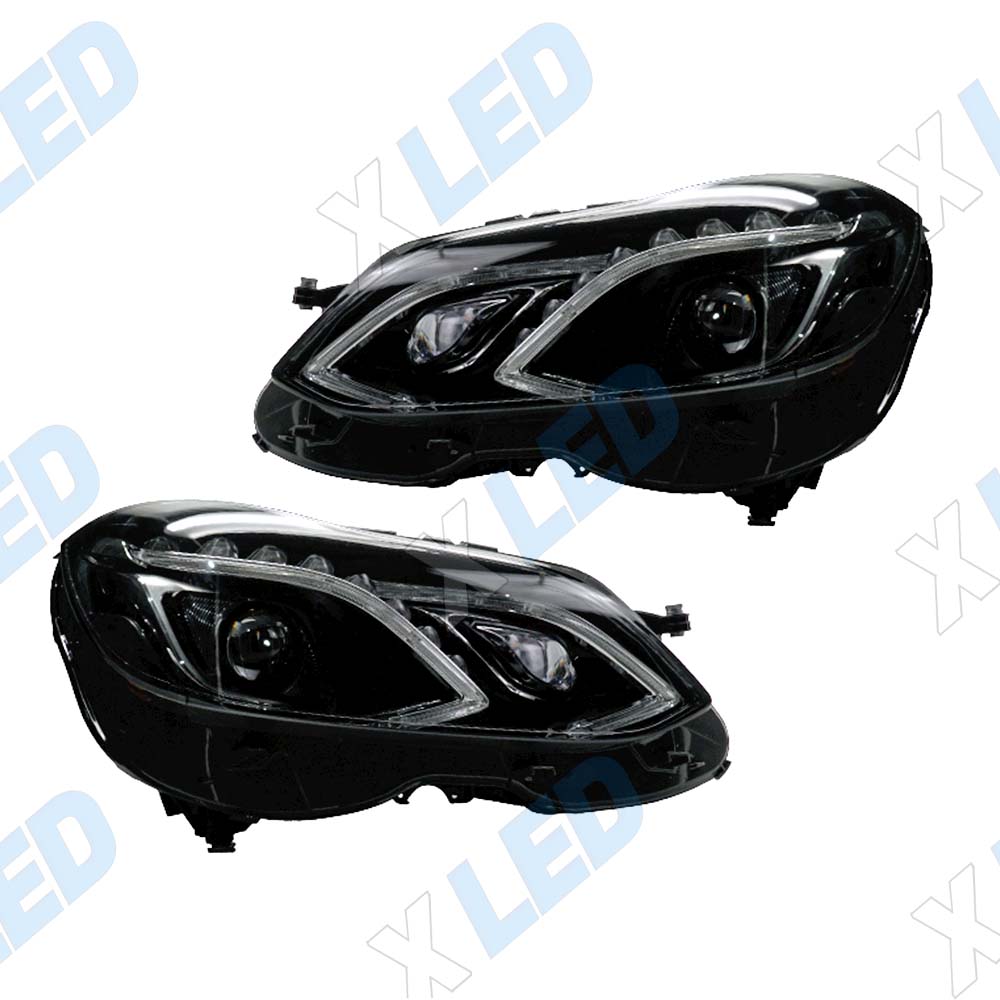 Комплект фар (тюнинг) Mercedes E-Class W212 IV рест (2013-2016) Full Led
