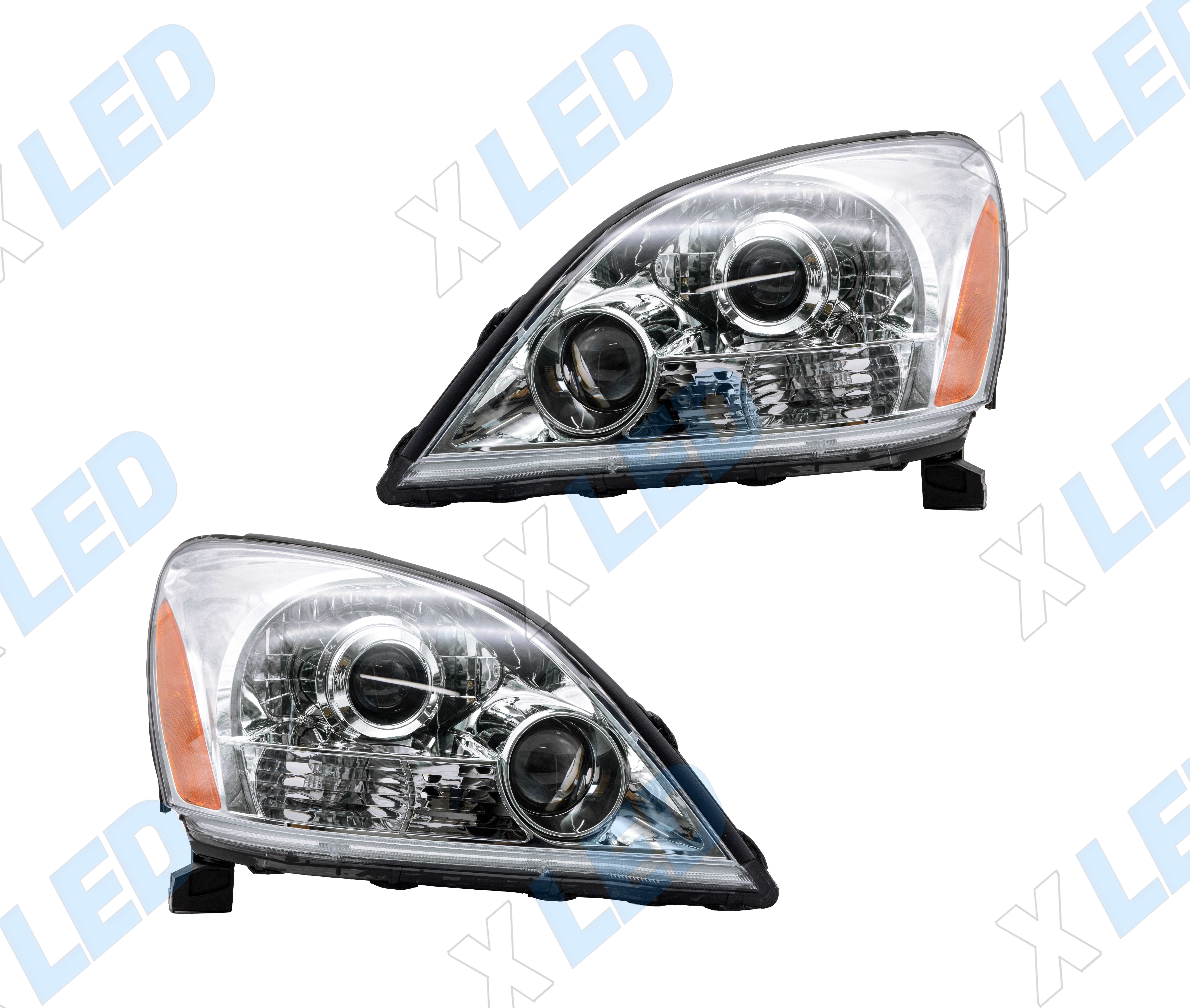 Комплект фар Lexus GX470 (2002-2009) с bi-led линзами Х4 X-LED