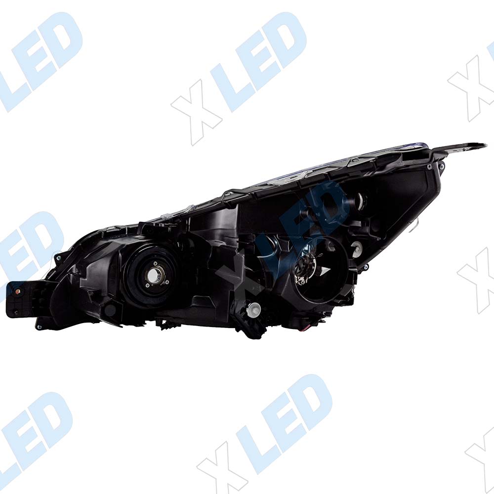 Фара Subaru Legacy V (2009-2012) Black, с линзой (правая)