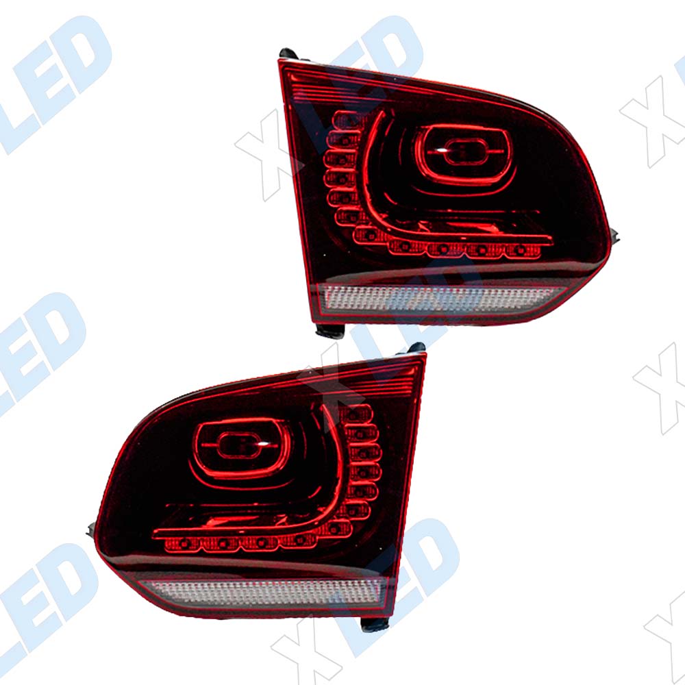 Комплект задних фонарей (тюнинг) Volkswagen Golf 6 (2008-2012) №2