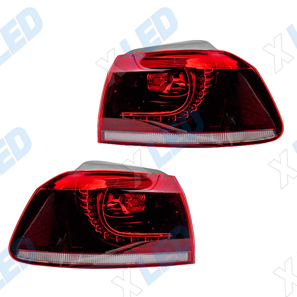 Комплект задних фонарей (тюнинг) Volkswagen Golf 6 (2008-2012) №2