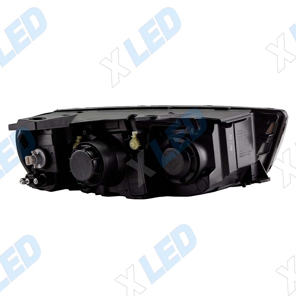 Фара Chevrolet Captiva I (2011-2013) Black, с линзой (левая)